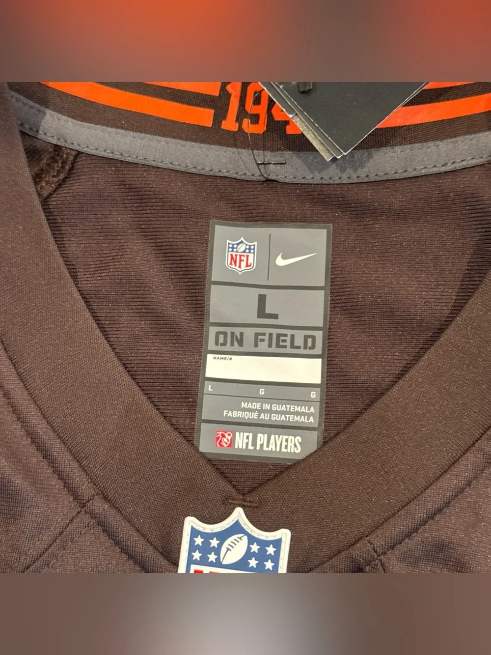 Men’s Size Large Jarvis Landry #80 Cleveland Browns On Field Game Jersey NEW